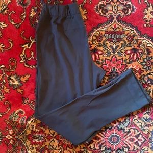 black lululemon on the fly pants